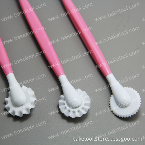 New 3pcs double sides detachable cake decorating modelling tools
